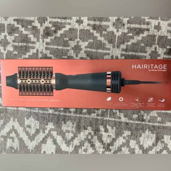 Hairitage by Mindy McKnight Up in the Air Volumizing Brush Ceramic Tourmaline - Picture 1 of 9